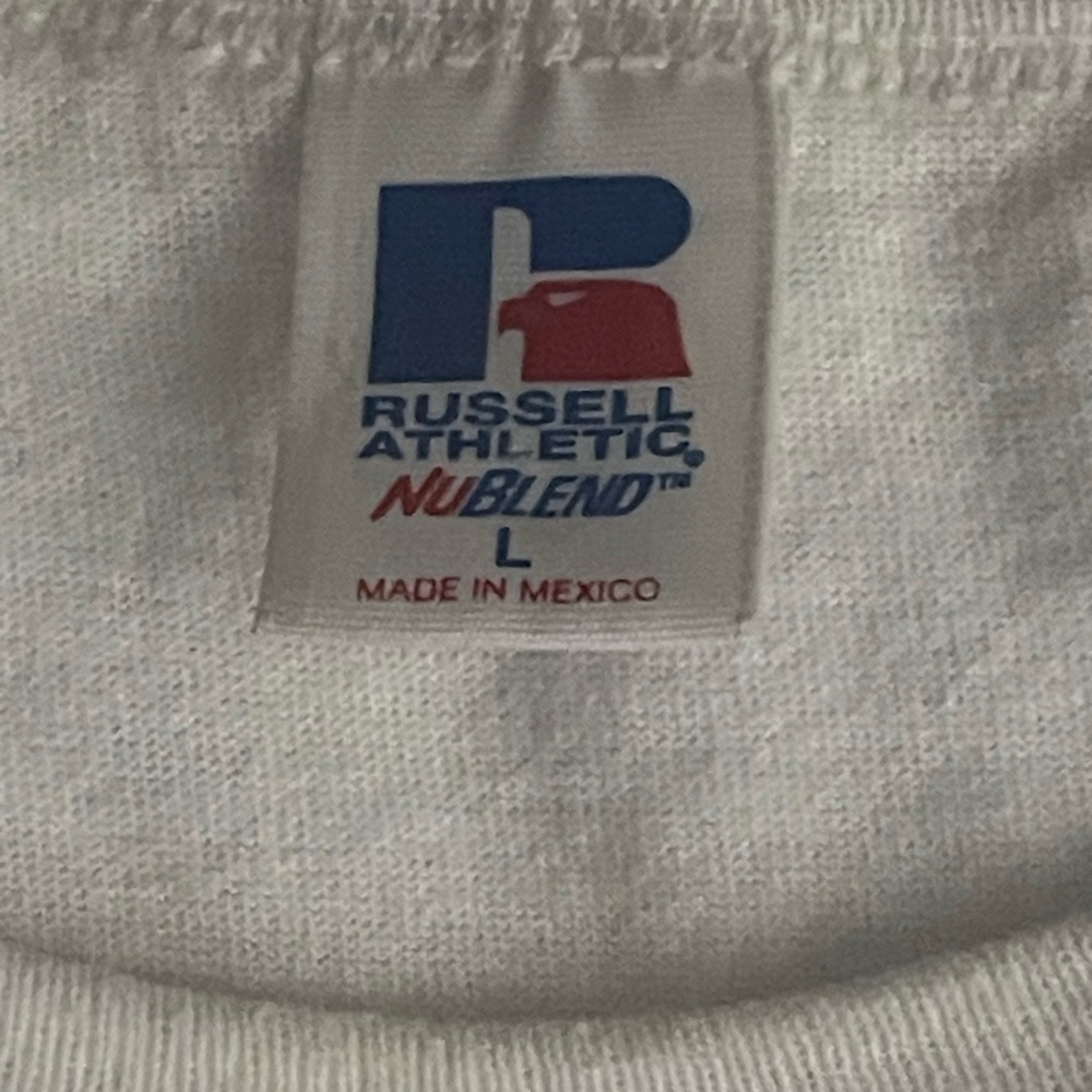 Boston Red Sox Russell Athletic Tee Shirt white in Large - Picture 4 of 4
